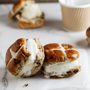 Hot Cross Bun Sandwich